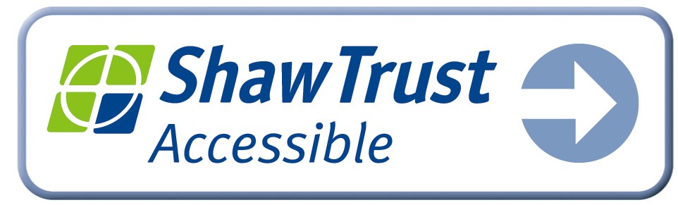 Shaw Trust accessible logo